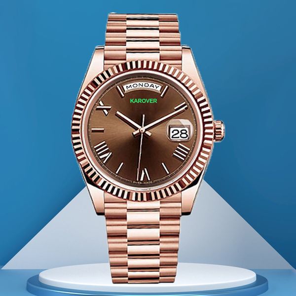 orologio da uomo automatico orologi meccanici di lusso 36 40mm orologi da uomo firmati 904L orologio in acciaio inossidabile AAA nuoto zaffiro montre de luxe