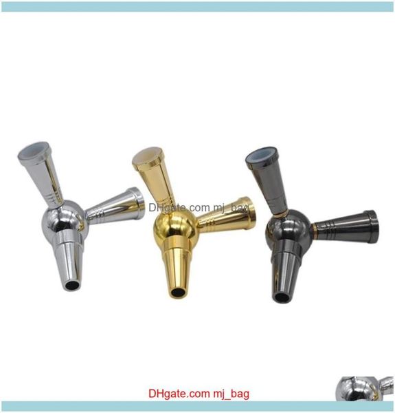 Outros Aessórios Diversos Domésticos Home Gardenlarge Um divide em dois adaptadores Grommet para Hookah Shisha Chicha Narguile Mangueira 4959179