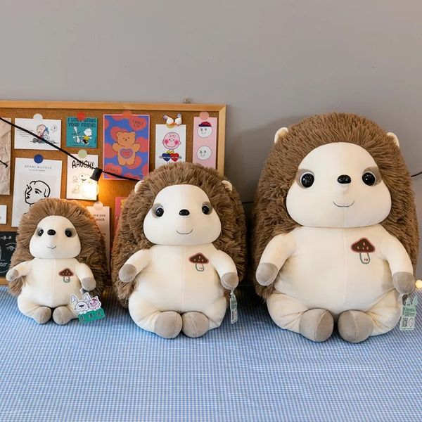 nuovo giocattolo per animali di peluche 23 cm Nuovi giocattoli di peluche creativi per ricci foresta bambole per piccoli animali bambole che dormono