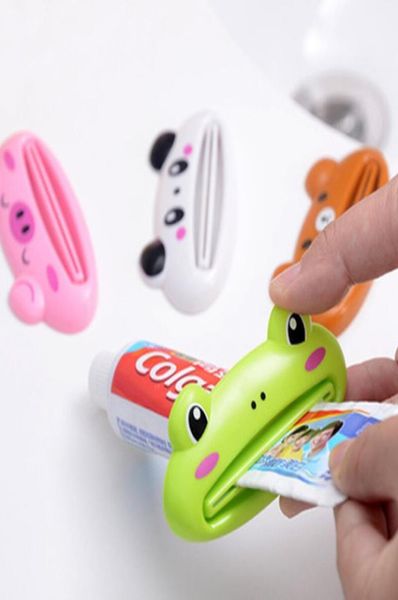 Simpatico animale multifunzione spremi dentifricio spremitore Home Commodity Bagno Tubo Cartoon dentifricio Dispenser Estrusore Wholes7574775