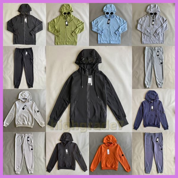 Erkek Hoodies Sweatshirts CP CP Kapşonlu Ceketler Rüzgar Geçirmez Fırtına Hırka Ceket Moda Şirketi Hoody Zip Polar Çizgili Ceket Erkekler 13ILHV K9DO 54