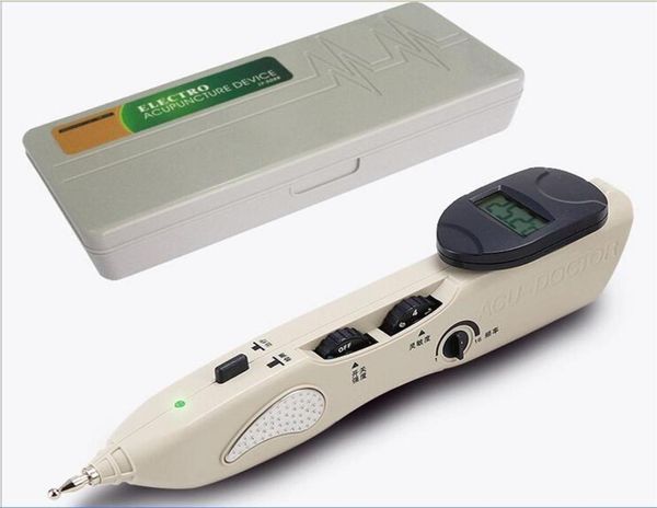 Puntatore elettronico digitale per penna per massaggio con dispositivo di agopuntura con bastoncino di reflusso che attiva il sollievo dal dolore meridiano Durevole218L1585768