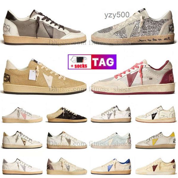 Goldenstar Aaaquality Do Old Dirty Designer Sapatos Casuais Mulheres Mens Luxo Itália Marca Superstar Never Stop Oreaming Ballstar Leath Golden Goose's Goode BCE9