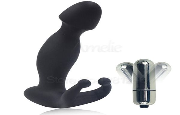 Novo massageador de próstata masculino vibratório brinquedos sexuais anal para homem gay gspot vibrador vibrador de próstata vibração butt plug produtos sexuais 1426568