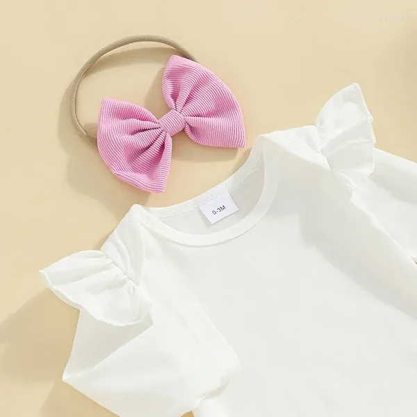 Set di abbigliamento bambine neonate outfit pasquale pagliaccetto a maniche lunghe e vestito di velluto a costumi simpatici 3 pezzi abiti da autunno primavera