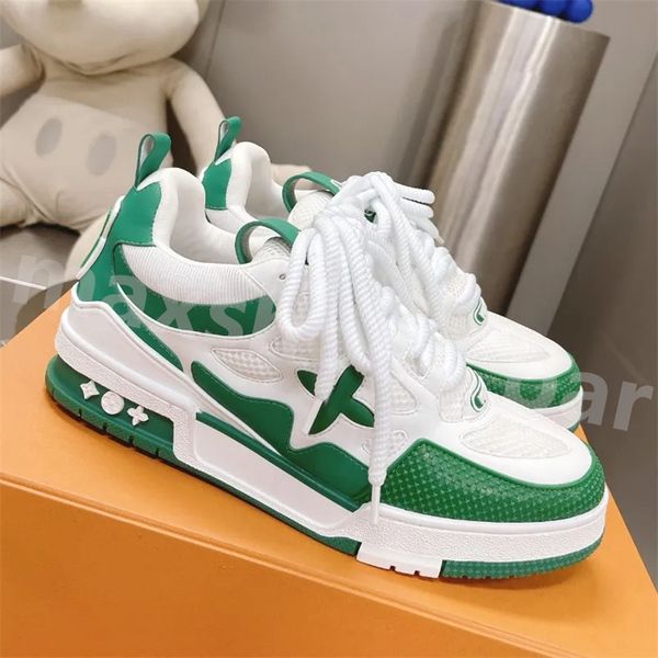 7A Designer Trainer Skate Sapatos Luxo Run Moda Luis Sneakers Mulheres Homens Sapato Esportivo Chaussures Casual Clássico Vuttonity Sneaker Mulher M13