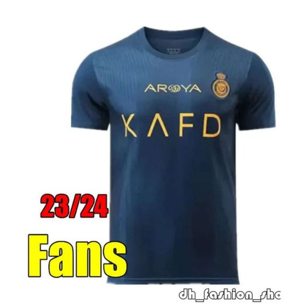 23/24 NEYMAR JR Al Nassr FC Ronaldo Maglie da calcio Uomo Bambini Kital Hilal Saudita Uniforme CR7 Ragazzi Calcio Shiirt MANE Tifosi Versione giocatore Maglia SERGEJ Arabia Saudita 734