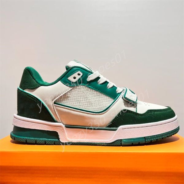 Klasik İndirim Baskı Parçacık Üst Tasarımcı Lüks Sıradan Ayakkabı Aşıkları Klasik Erkek ve Kadın Düşük Top Beyaz Spor Ayakkabı Sıcak Moda Eğitmeni 36-45 Y013