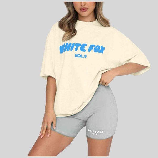 Fox White Shirt Tshirt Designer Camisetas Moletom T-shirt Top Quality Algodão Casual Tees Mens Shorts Manga Rua Slim Fit Hip Hop Streetwear Camisetas S 39