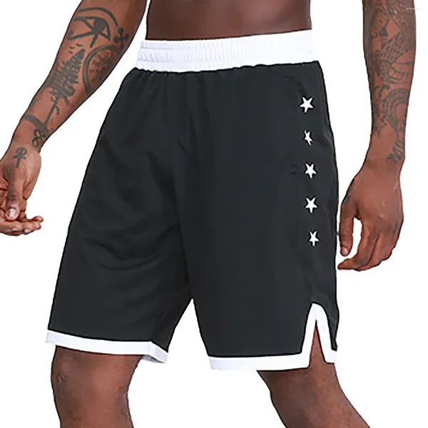 Calças masculinas verão shorts para esportes multicolorido casual macacão ao ar livre fitness acampamento montanha escalada calças confortáveis