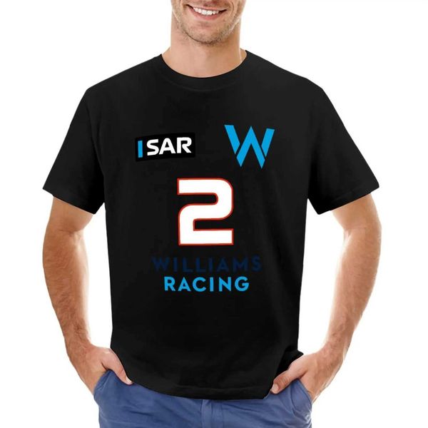 F1 2023 Logan Sargeant 2 Logan Sargeant Williams T-Shirt übergroße T-Shirts Herren T-Shirt