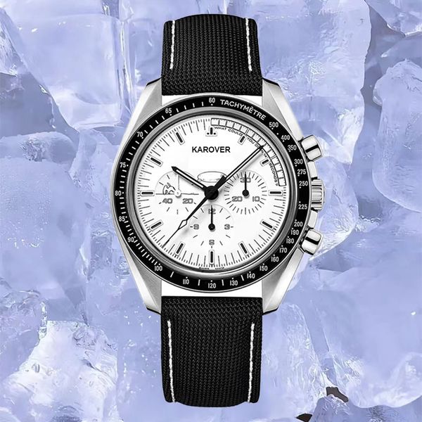 Orologio di designer de alta qualidade Omg marca conjunta relógio masculino 44mm safira à prova d'água relógio esportivo luminoso 904L aço inoxidável relógio de luxo empresarial