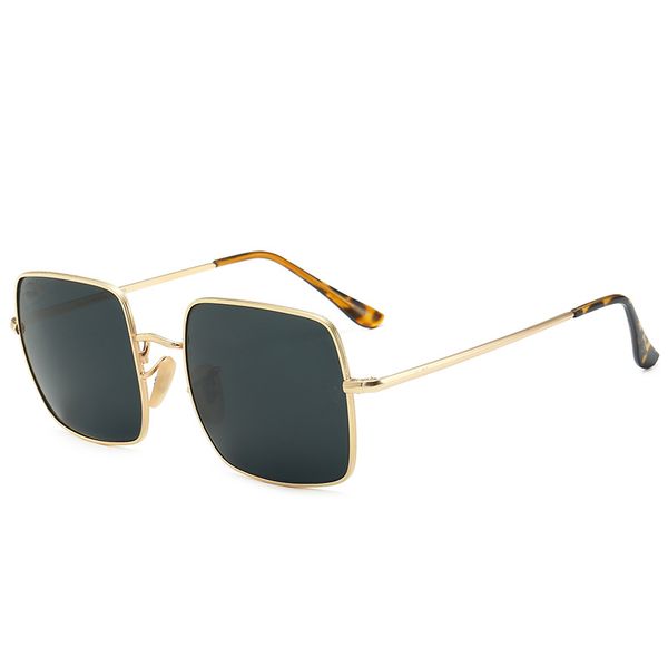 2024 homens grande marca quadrada retro rayban óculos de sol para mulheres designer bandas banda metal quadro alta qualidade