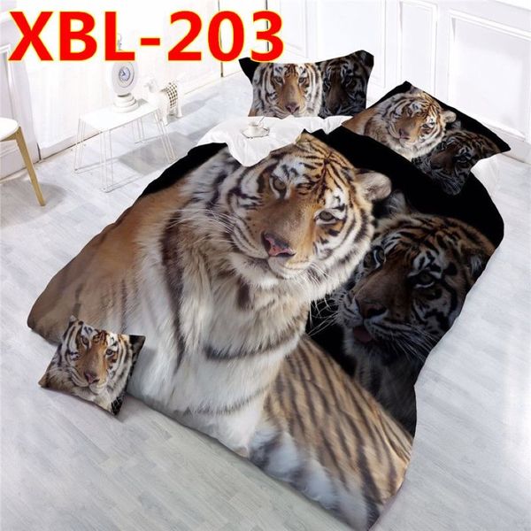 Комплекты постельного белья 3D с леопардовым принтом, цветы тигра, размер королевы, 4 шт., постельное белье, наволочки, простыня, пододеяльник Set228C