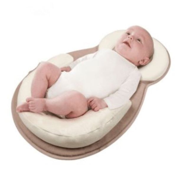 JJOVCE Cuscino neonatale Cuscino per il posizionamento del sonno del bambino Cuscino per stereotipi anti-emicrania265l