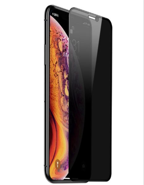 Privatsphäre Antipeeping Antispy 25D gehärtetes Glas Displayschutzfolie für iPhone 13 12 Mini Pro Max 11 XR XS 6 7 8 Plus1239437