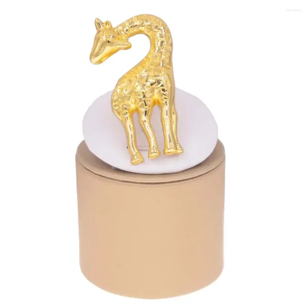 Collana Orecchini Set Moda Lusso Anello giraffa placcato oro Disponibile Orecchini in argento da donna Accessori da sposa di alta qualità Yll