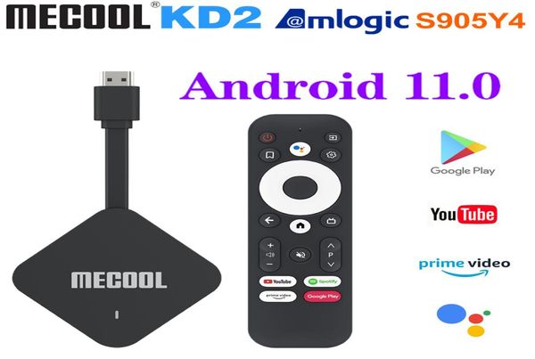 Mecool KD2 Amlogic S905Y4 TV Box Android 11 4GB 32GB Dual WIFI Google Certified TV Stick BT 501308335