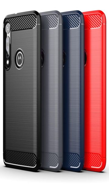 Fall Für Motorola MOTO ONE Power Z3 Z4 Z5 Porce Spielen G8 E6 G Stylus Schutzhülle Carbon Fiber Handy weiche Cases4023568