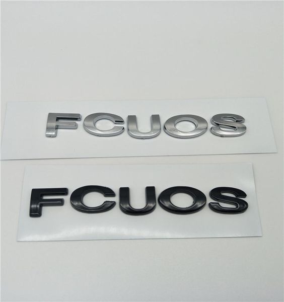 Per Ford Focus Emblema Baule posteriore Logo Script Lettere Badge Adesivi Accessori auto7669132