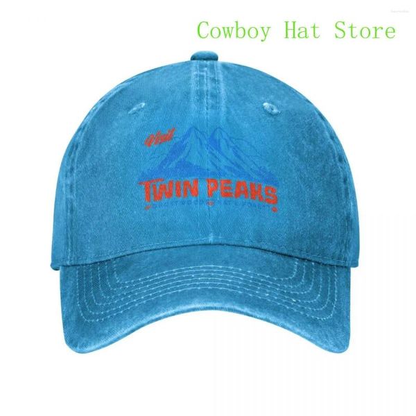 Бейсбольные кепки Visit Twin Peaks Бейсбольная кепка Рождественские шляпы Спортивная солнцезащитная женская шляпа Мужская