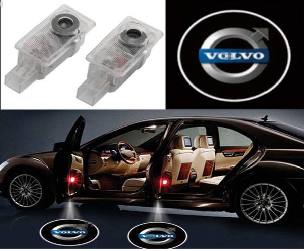 2X Proiettore logo LED per auto porta luce logo laser per xc90 xc60 s60 s80 s40 v40 v60 xc70 Luce d'ombra di cortesia per auto5016104