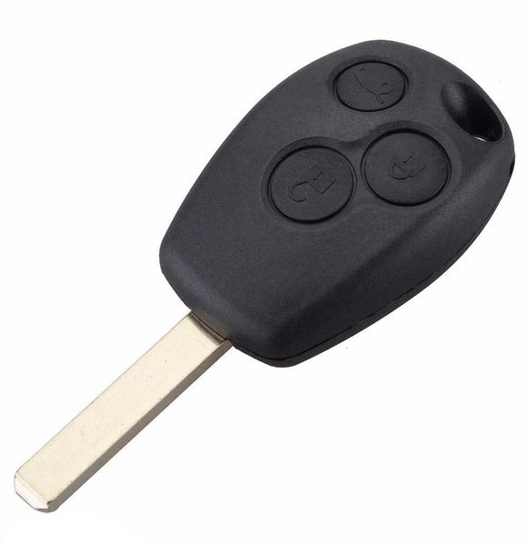 3Buttons Renault Clio Modus Laguna Megane Araba Anahtarı için Uzaktan Key Kabuk Kapağı 7348528