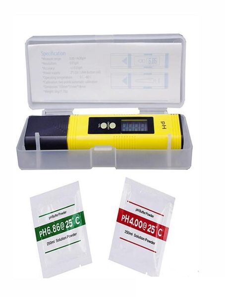 Akvaryum Havuzu Şarabı Otomatik Kalibrasyon için Yeni Protable Dijital PH Metre 000140 PH Test Cihazı Too5425378