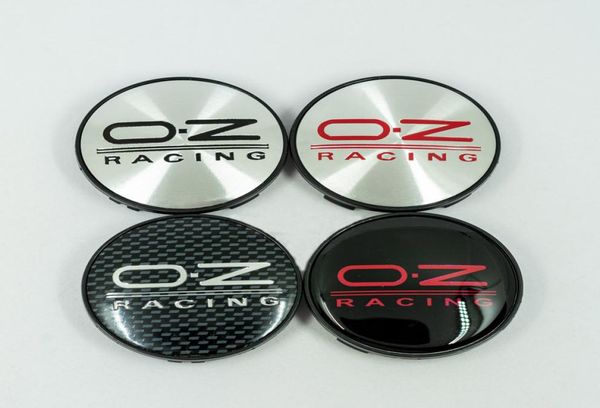 4PCSlot 8 COLORI 68MM OZ Racing Car Wheel Centro Coprimozzi Car Emblem Badge Logo Wheel Center Cap etichetta accessori per lo styling dell'auto2885902