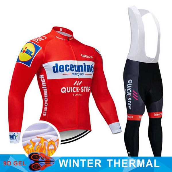 Deceuninck Fleece Jersey Winter warmer Radanzug Teamuniform Team Rennanzug2015311