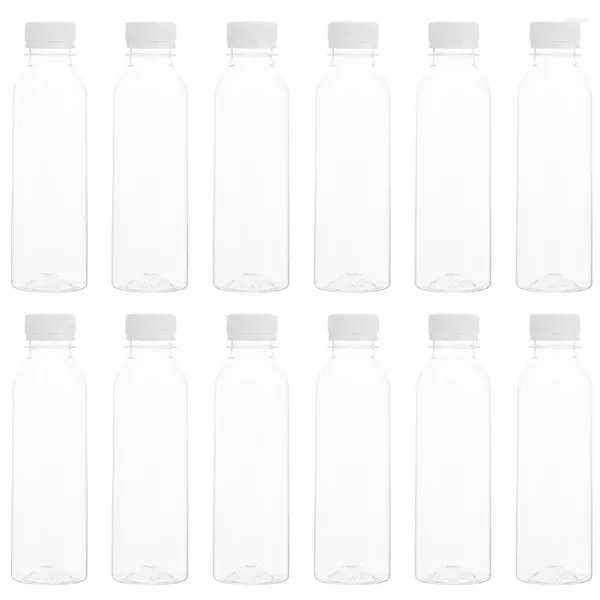 Бутылки для воды 30 шт. 250 мл прозрачный пластиковый пустой диспенсер для хранения молока портативная бутылка для напитков