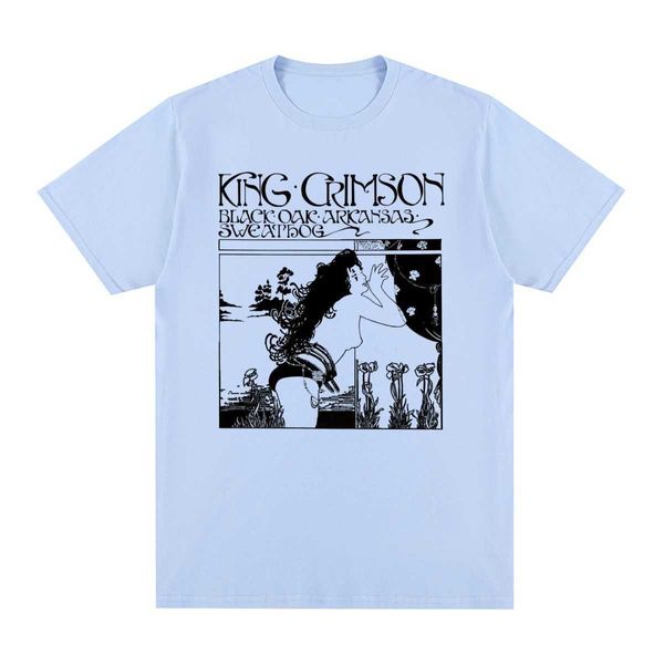 Винтажная футболка King Crimson Rock Band Music_yythkg