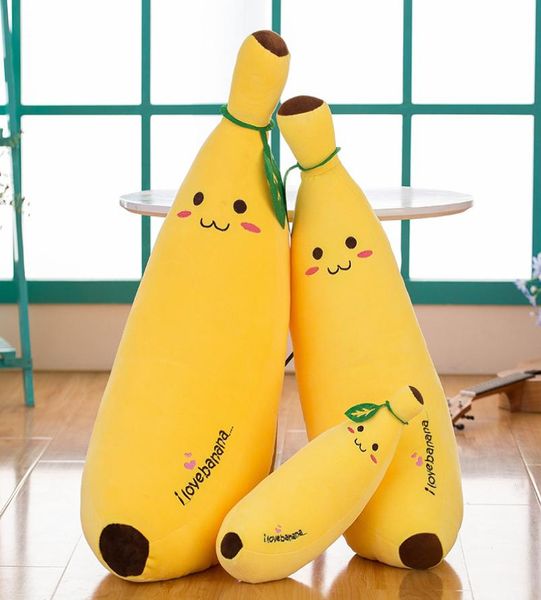 Creative Software Bananenpuppe Simulation Obst hält Kissen unten Baumwolle weiches Plüschtier Kissen Geburtstagsgeschenk8526393