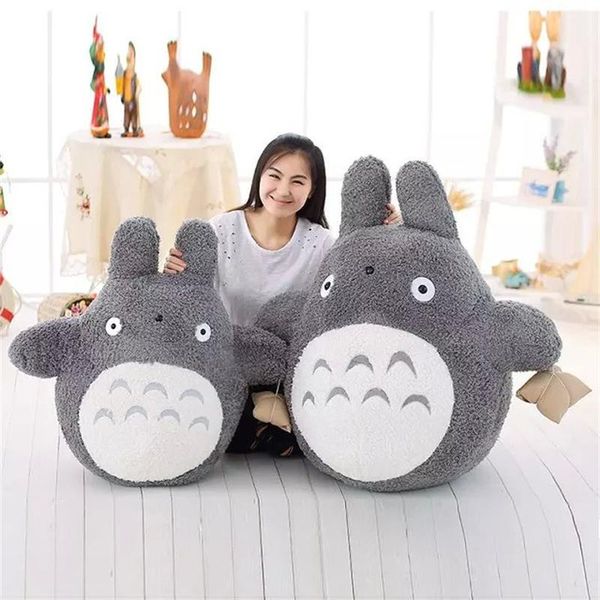 40 cm famoso personaggio del film dei cartoni animati adorabile peluche Totoro giocattolo morbido cuscino imbottito regalo di compleanno giocattoli per bambini bambini