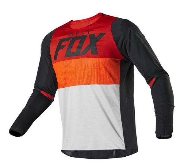 HPIT FOX Moto Mountain Bike Team Downhill Jersey MTB Offroad MX bicicletta locomotiva camicia cross country mountain bike CYCLING5058118