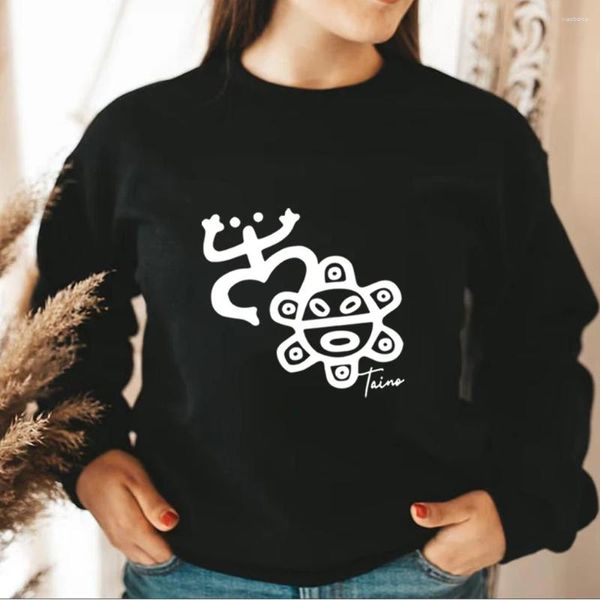 Damen Hoodies Süßes Coqui Frog Sweatshirt Retro Puerto Rico Shirt Taino Hoodie Damen Streetwear Pullover Ästhetische Kleidung