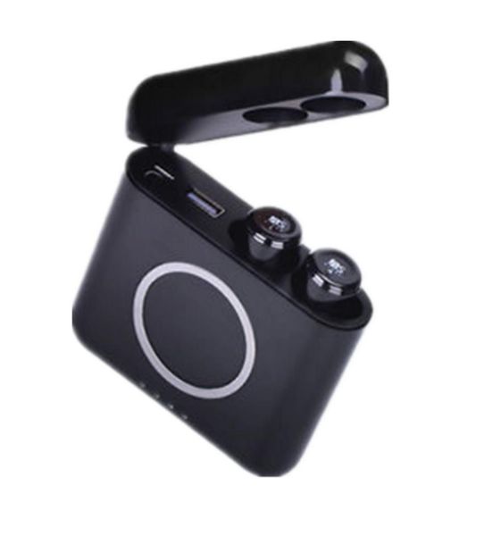 Auricolari X4T Touch Control Auricolari Bluetooth TWS Cuffie con cancellazione del rumore Supportano la ricarica wireless del telefono cellulare per iPhone Sams8927383