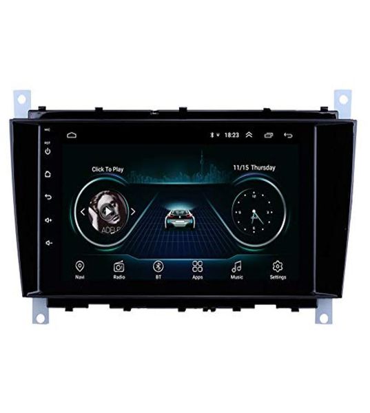 8-дюймовый автомобильный радиоприемник с Android 9.0 и GPS-навигацией для Mercedes C55 W203 W209 W219 2004–2011 годов с поддержкой Bluetooth Wi-Fi Carplay DVR3848817