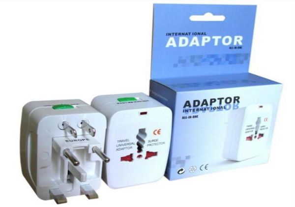 Adaptador de energia CA universal internacional para viagens mundiais Adaptadores de carregador de soquete CC tudo em um 5450940