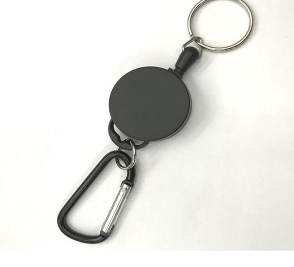 Portachiavi retrattile Cavo estensibile Articoli vari per la casa 60 cm Portachiavi Clip Pull Anti smarrimento Porta carte d'identità Portachiavi 15 N25857000