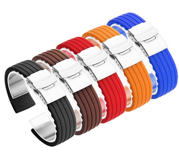 16mm 18mm 20mm cinturino orologio 22mm 24mm cinturino universale cinturino in silicone cinturino da polso per Samsung Galaxy Watch 46mm Gear s38571974