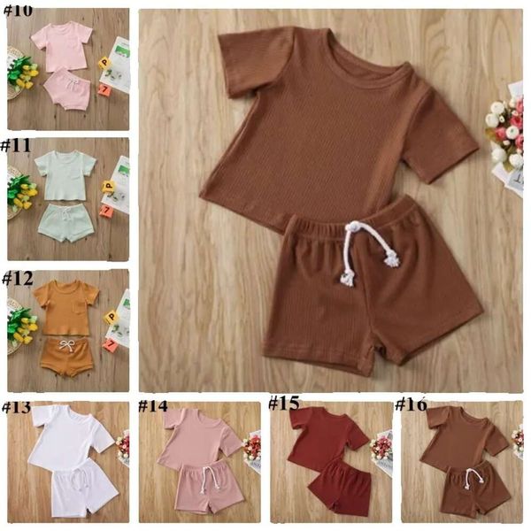 Entwürfe Tops Massive Säuglingsmädchen Kleidung Baby Sets Shorts Outfit