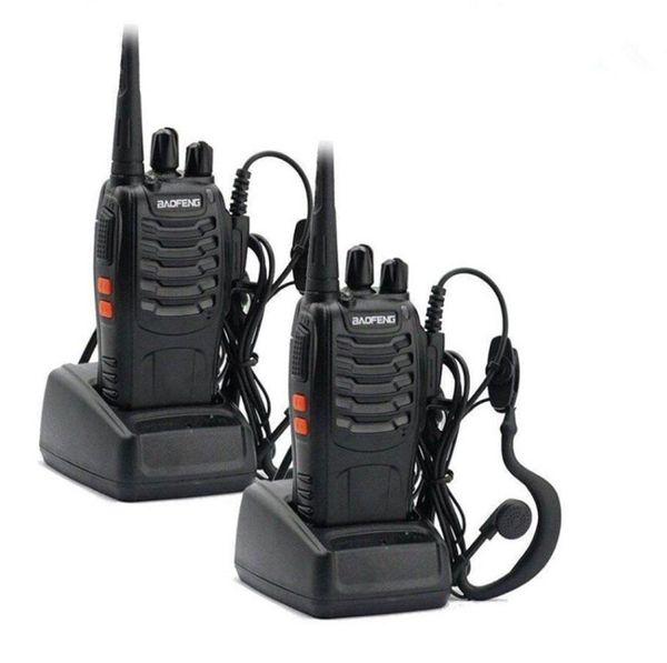 2 pz Baofeng 888s walk talk UV5RA Per Walkie Talkie Scanner Radio Vhf Uhf 400470 MHz Dual Band Cb Ham Radio ricetrasmettitore dispositivo2018079