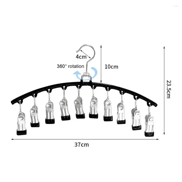 Вешалки для штанов для йоги, органайзер для шкафа, экономящие место леггинсы с 10 зажимами, металлический держатель для организации
