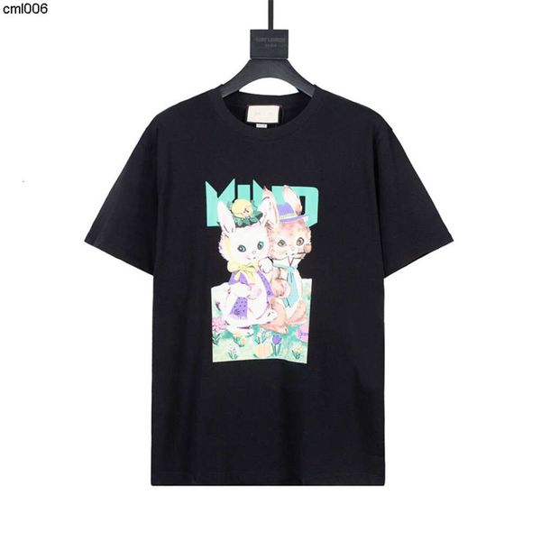 Alta Qualidade Cordeiro Designer T-shirt Mens Mulheres Casual Tees Manga Curta Hip Hop Tops Tee Punk Imprimir Carta Borboleta Verão Skate GVMO GVMO