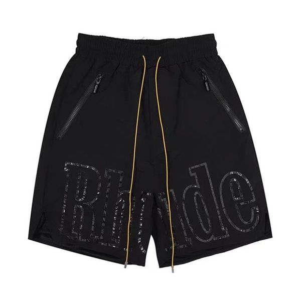 Mesh-Shorts, Biker-Shorts, Shorts für Herren und Damen, Designer-Shorts, Buchstaben, bedruckte Buchstaben, Hosen, Seil, lässige Fünf-Punkte-Kleidung, Sommer-Strand-Badeshorts