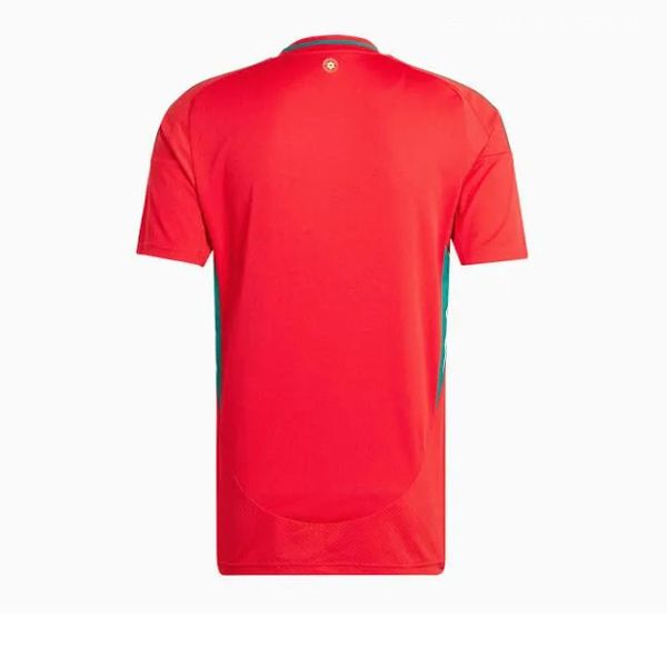 2024 Wales Soccer Trikots 24/25 BALE WILSON ALLEN RAMSEY WORLD Nationalmannschaft Cup Rodon Vokes Home Football Shirt Kurzarm Erwachsene Uniformen Männer Kinder.85