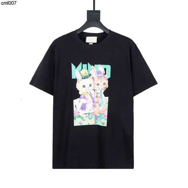 Alta Qualidade Cordeiro Designer T-shirt Mens Mulheres Casual Tees Manga Curta Hip Hop Tops Tee Punk Imprimir Carta Borboleta Verão Skate Tzar