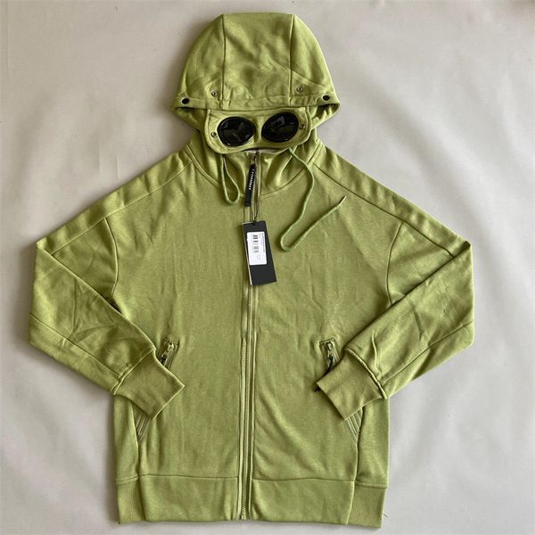 Мужские толстовка толстовок CP Cooled Jackets Wind -Reseper Storm Cardigan Oversoat Fashion Company Company Hoodie Zip Fleem