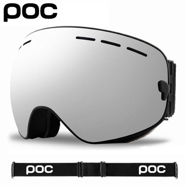 Occhiali da sole Doppi strati antiappannamento Occhiali POC Occhiali da sci Brand New Uomo Donna Occhiali da sole da ciclo Mtb Googles Eyewear203o